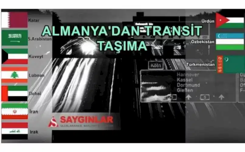 almanya transit taşımacılık