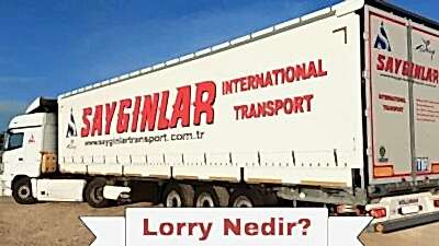 Lorry Nedir?